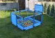 Lielā bērnu rotaļu manēža / laukums / sausais baseins 125x125cm, Pelēks | Safety Children\'s Playpen