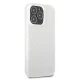 Чехол Mercedes для iPhone 13 / 13 Pro Silver Stars Pattern, белый