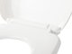 Universal Soft-Close Toilet Seat, White
