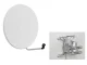 Satelītantena LTC SAT 80, 80 x 75 cm, balta, 5 gab.