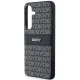 Чехол DKNY для Samsung Galaxy S24+ Mono Stripe & Metal Logo, черный