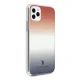 Apple iPhone 11 Pro 5.8\'\' US Polo Gradient Pattern Collection Case Cover (USHCN58TRDGRB), Blue / Red