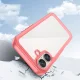Чехол для iPhone 16 Outer Space Case с гелевой рамкой, красный