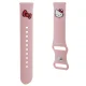 Универсальный ремешок Hello Kitty Silicone Kitty Head для смарт-часов (22mm),...