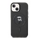 Karl Lagerfeld iPhone 15 Case IML Ikonik MagSafe, Black