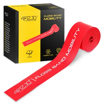 Compression Floss Band 4FIZJO 1.5 mm Red