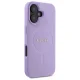 Guess iPhone 16 vāciņš Saffiano MagSafe, violets