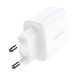 Acefast sienas lādētājs USB Type C / USB 20W, PPS, PD, QC 3.0, AFC, FCP, balts (A25 white)