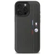 BMW iPhone 16 Pro Case M Perforated Tricolor Detail Line - Dark Gray