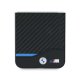 Чехол BMW Carbon Blue Line для Samsung Galaxy Z Flip 6 Черный