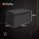 Велюровый пуфик Ruhhy с ящиком для хранения 60x30x30 см, черный