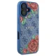Guess vāciņš iPhone 16 6.1\" 4G Flowers Print MagSafe, GUHMP16SP4ROPEMCB, zils