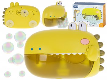 Putu Burbuļu Ģenerators Vannas Rotaļlieta, Krokodils | Foam Bubble Generator Crocodile Bath Toy