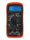 Цифровой мультиметр XL830L с 2 зондами, красный