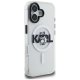 Karl Lagerfeld iPhone 17 vāciņš IML Choupette Sketch Logo MagSafe, caurspīdīgs