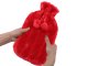 Plush Rubber Thermofor Warmer Large In Cover Soft Fur