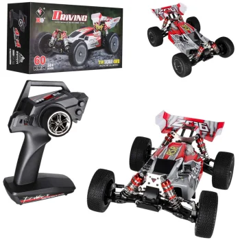 Tālvadības automašīna WLToys 144001 1:14 4WD 60 km/h 2.4 GHz RTR