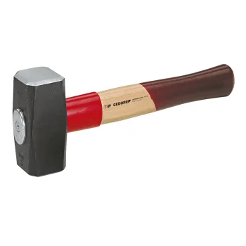 Кувалда GEDORE ROTBAND-PLUS с рукоятью из гикори, 1500 г, 280 мм