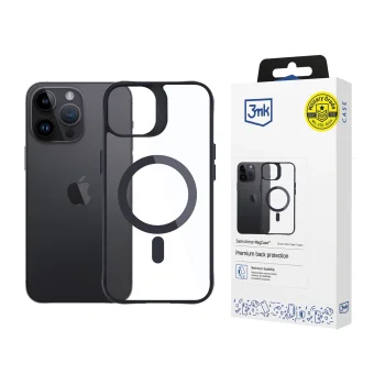 Apple iPhone 14 Pro 6.1'' 3MK Satin Armor MagCase Case Cover, Transparent | Telefona Maciņš Vāks Apvalks Bampers