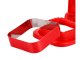 Sandwich Cutter and Sealer Mold for Kids, Red