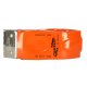 Heavy Duty Metal Packing Tape Dispenser Gun 2 Inch, Orange