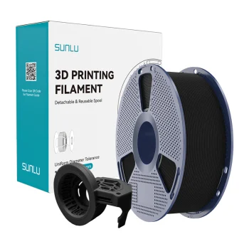 Пластик для 3D-принтера Sunlu PETG High-Speed Matte, черный
