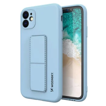 Чехол Wozinsky Kickstand Case для iPhone 12 mini с подставкой, светло-голубой