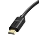 Кабель Baseus HDMI 2.0 4K 30 Гц 3D HDR 18 Гбит/с 8 м, чёрный (CAKGQ-E01)