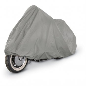 Motocikla pārklājs / pārvalks / pārsegs 205x125cm - Pelēks | Indoor / Outdoor Motorcycle Cover