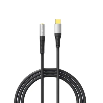 Orico AXC-02 USB-C uz 3.5 mm audio kabelis pāreja 50 cm, melns