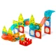 Ricokids RK-763 magnētiskie klucīši ar apgaismojumu, 110 gab.