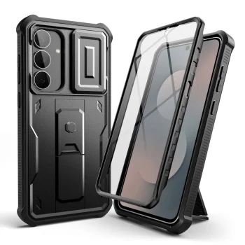 Чехол Tech-Protect Kevlar Cam+ для Samsung Galaxy S25 FE - черный