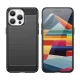 Carbon Case for iPhone 15 Pro Max with Carbon Pattern, Blue