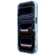 Чехол BMW M IML Frosted Metal Logo MagSafe для iPhone 17/18 Pro Max, синий