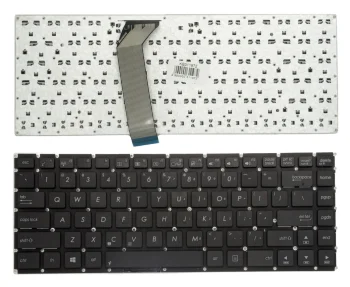 Asus X402 / F402 / F45 sērijas portatīvā datora tastatūra, melna
