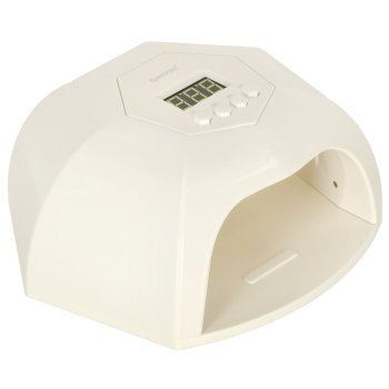 UV/LED лампа для маникюра и педикюра NL-3 168 W, Белая (42 LED, с сенсором и...