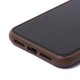 Guess case for iPhone 11 / XR from the 4G Big Metal Logo series - brown