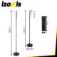 LED stāvlampa ar pulti un taimeri 180cm Izoxis 26885, melna