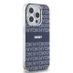 DKNY iPhone 15 Pro vāciņš IML Mono & Stripe MagSafe, zils