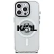 Чехол Karl Lagerfeld IML Choupette Sketch MagSafe для iPhone 16 Pro Max, Прозрачный