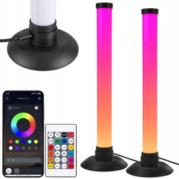 LED RGB Light Bar Desk Lamp with Music Sync and App Control