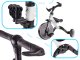 TRIKE FIX MINI Kids Running Bike Tricycle with Pedals 3in1, White
