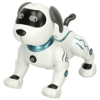 Radiovadāms Suns Robots ar Pulti | RC Interactive Dog Robot