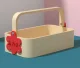 Деревянные балансирующие камни Bakalu Montessori в корзине