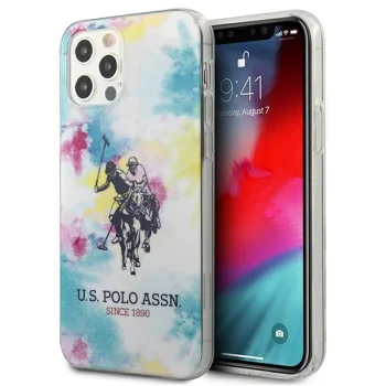 Apple iPhone 12 / 12 Pro 6.1'' US Polo Tie & Dye Collection Case Cover (USHCP12MPCUSML), Multicolor
