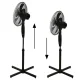 Напольный вентилятор Longwell Industrial Ltd H-067 45 Вт, 3 режима, черный