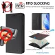 Nothing Phone (3a) RINACASIS Leather Book Cover Case, Black | Чехол для Телефона Кабура...