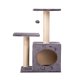 Pethaus Cat Scratching Post with House and Toy, 71 cm, Light Grey