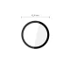 Tech-Protect Glass Flex+ hibrīda aizsargstikls Garmin Venu 4 45mm pulkstenim, 2 gab., melns