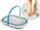 Folding Multifunctional Foot Feet Bath Massager, Blue
